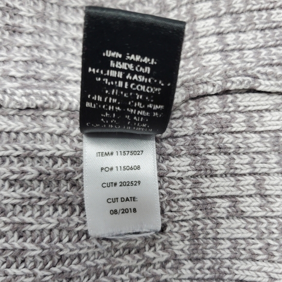 TORRID GREY MARL KEYHOLE TUNIC SWEATER COTTON BLEND WOMEN SIZE 2 2X PULLOVER - Picture 10 of 13